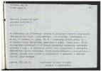 Teleks z KM PZPR w Gdyni do KW PZPR w Gdańsku informujący o działaniu radia „Solidarność” wzywającym do udziału w spotkaniach z Papieżem, Gdynia, 10 czerwca 1987 r. APG, 2384/9619, s. 60.