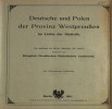 Opracowanie statystyczne na temat ludności niemieckiej i polskiej w prowincji Prusy Zachodnie, Berlin 1916. APG, 10/10158.  