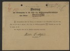   Wniosek Huldy Dieksau o wpis na listę osób upoważnionych do głosowania plebiscytowego w miejscowości Nowy Dwór, 19 maja 1920 r. APG, 736/11, s. 4.